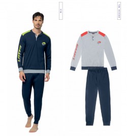 PIGIAMA UOMO LUNGO LOTTO LP1222