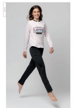 PIGIAMA RAGAZZA LUNGO LOTTO LP7112