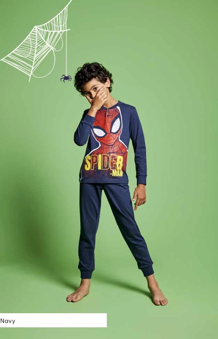 PIGIAMA LUNGO BAMBINO SPIDERMAN MV40M7740 PIGIAMA LUNGO BAMBINO SPIDERMAN MV40M7740