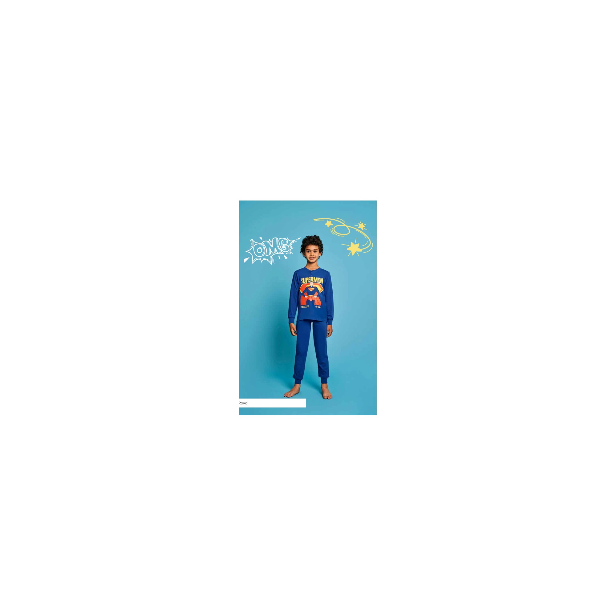 PIGIAMA LUNGO BAMBINO SUPERMAN DC40Z6721