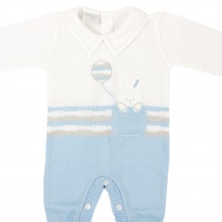 TUTINA IN COTONE PER NEONATO CUORICINO MIO 6177