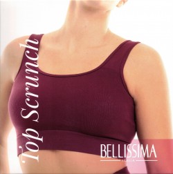 TOP SPORTIVO SCRUNCH DONNA...