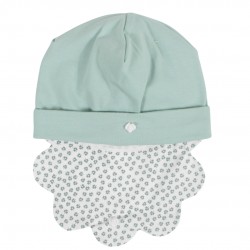 SET CAPPELLO E BAVETTA NEONATA K191BC KLAIADI'