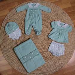 TUTINA IN COTONE NEONATA K191TJ KLAIADI'