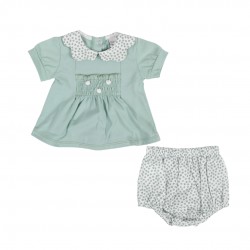 COMPLETO IN COTONE NEONATA K191C2 KLAIADI