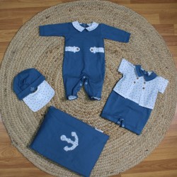 TUTINA IN COTONE NEONATO K193TJ KLAIADI'