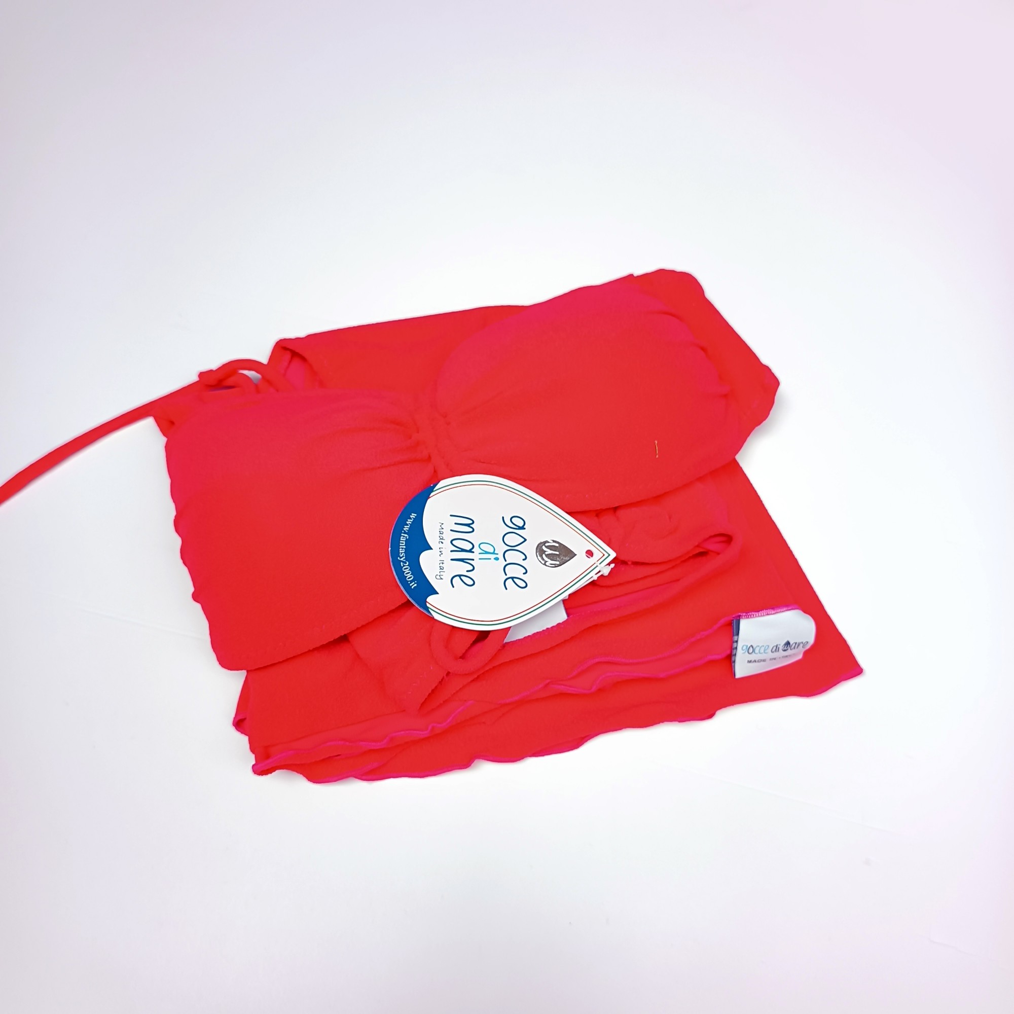 Tanga Bikini In Maglia Goffrata - VERDE - Donna - 6.00