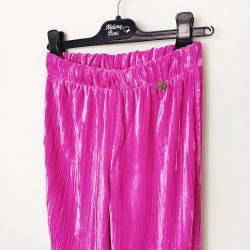 PANTALONE PALAZZO IN CINIGLIA CON ELASTICO MELANY ROSE