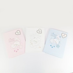 COPERTA LETTINO NEONATO/NEONATA CR322 MELANIE