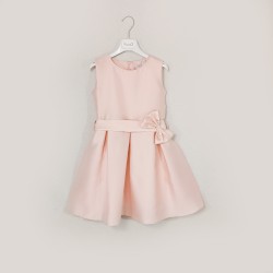 VESTINA BAMBINA CERIMONIA TINTA UNITA KLAIADI