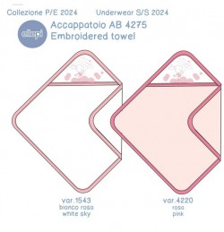 ACCAPPATOIO NEONATA IN COTONE