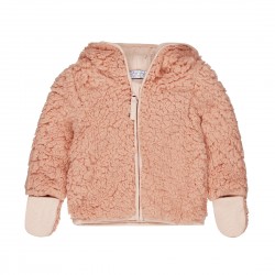 CARDIGAN IMBOTTITO NEONATA CON CAPPUCCIO DIRKJE