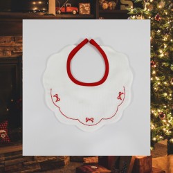 BAVETTA NATALIZIA RICAMATA MIO PICCOLO