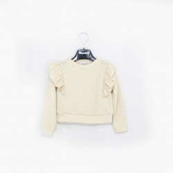 PULLOVER  BAMBINA TESSUTO GLITTER