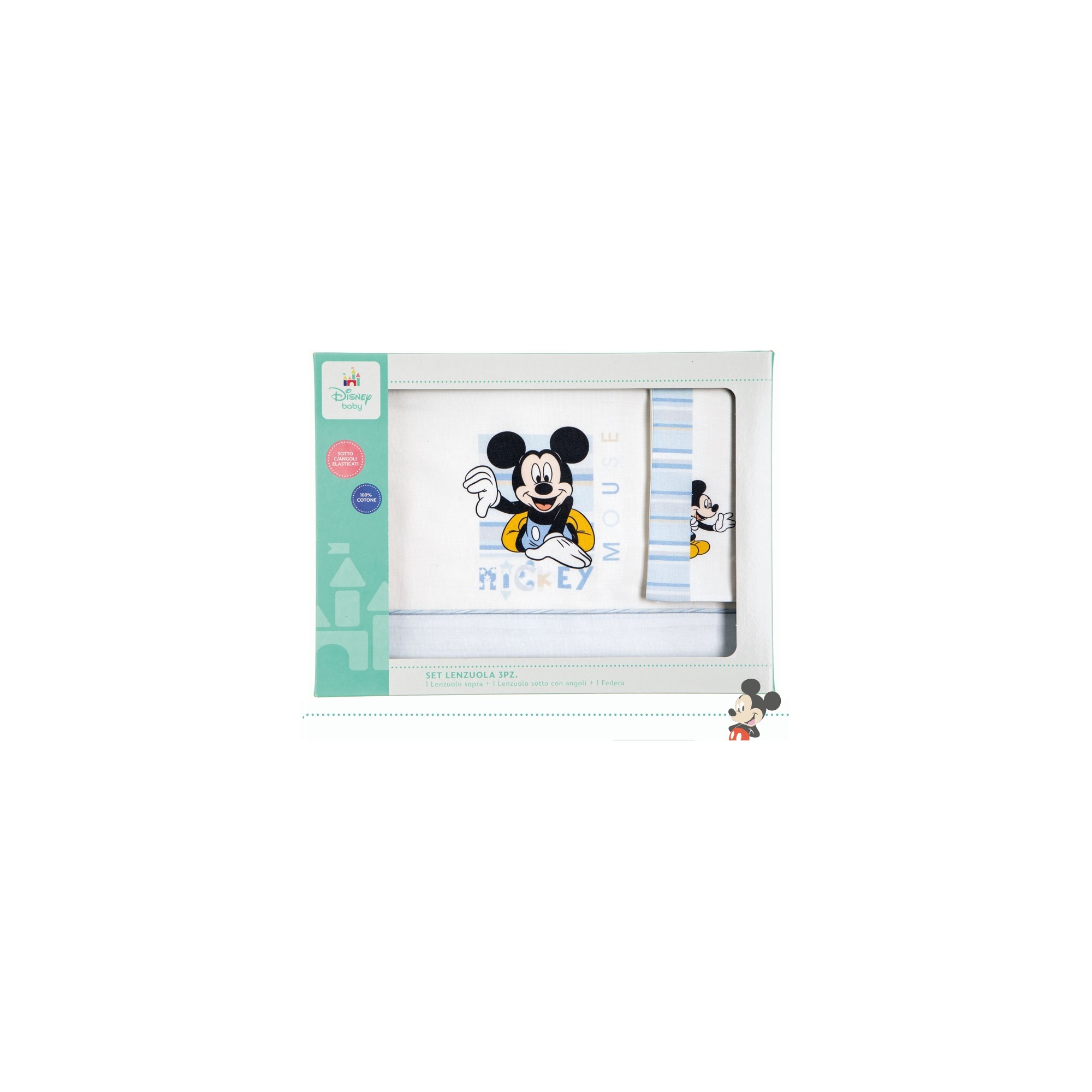 SET 3 PEZZI CULLA NEONATO EC0239WD DISNEY