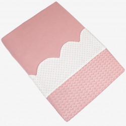 COPERTA IN FILO NEONATA CORREDINO KLAIADI MADE IN ITALY IN FILO