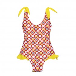 COSTUME INTERO BAMBINA F118B GOCCE DI MARE