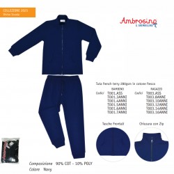 TUTA DIVISA SCOLASTICA RAGAZZO AMBROSINO