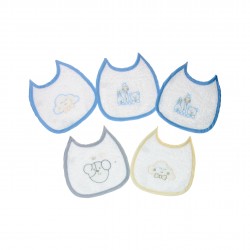 Bavette neonato/neonata Coralo arrotondate