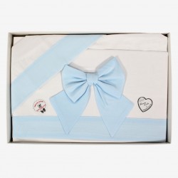 COMPLETO LETTINO NAZARENO GABRIELLI RICAMATO NG103