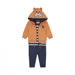 COMPLETO TRE PEZZI NEONATO DIRKJE