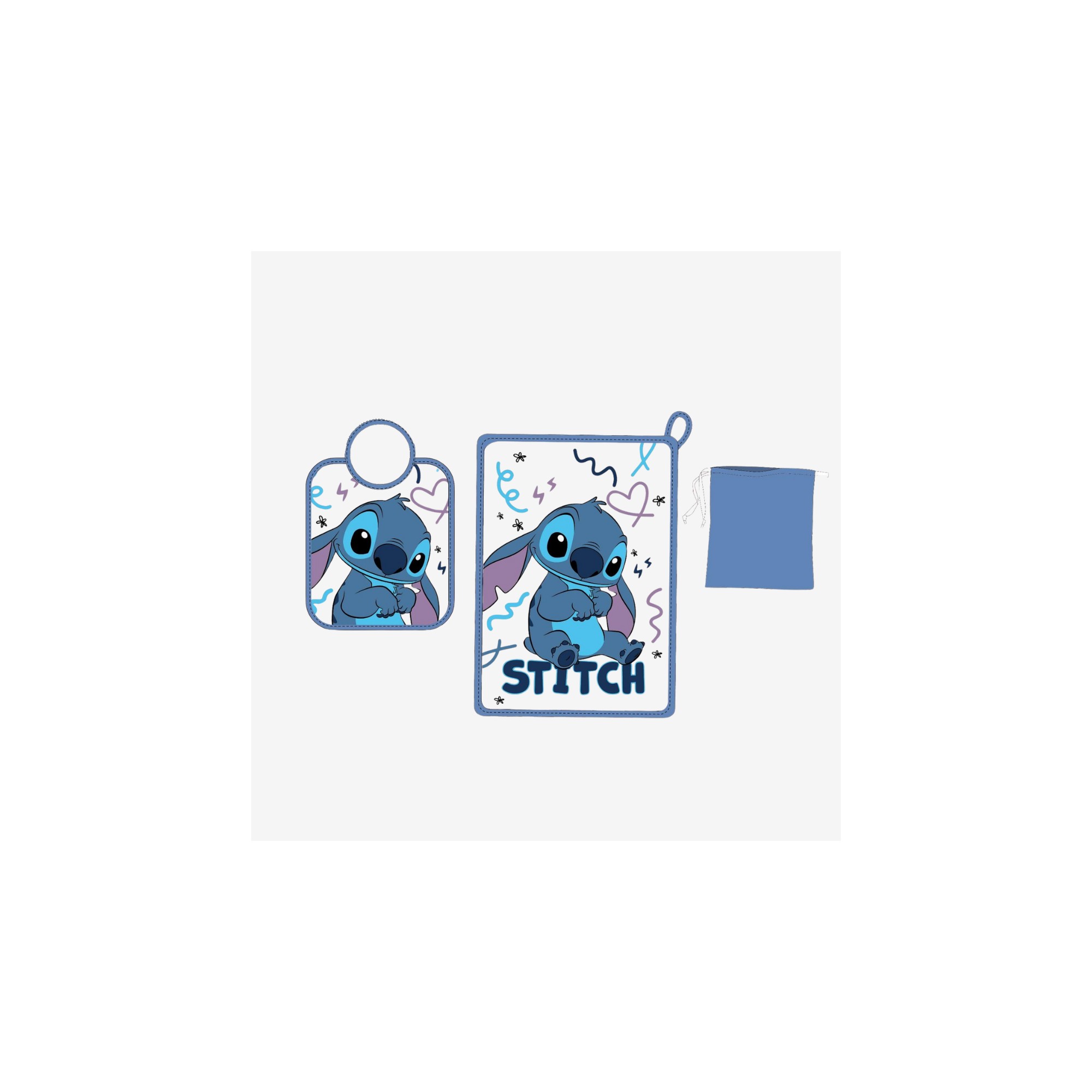 SET NEONATO STITCH TOPOLINO 1752