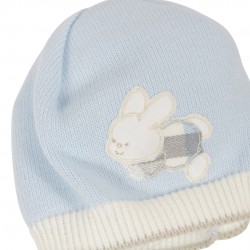 CAPPELLINO IN LANA PER NEONATO CUORICINO MIO 5275