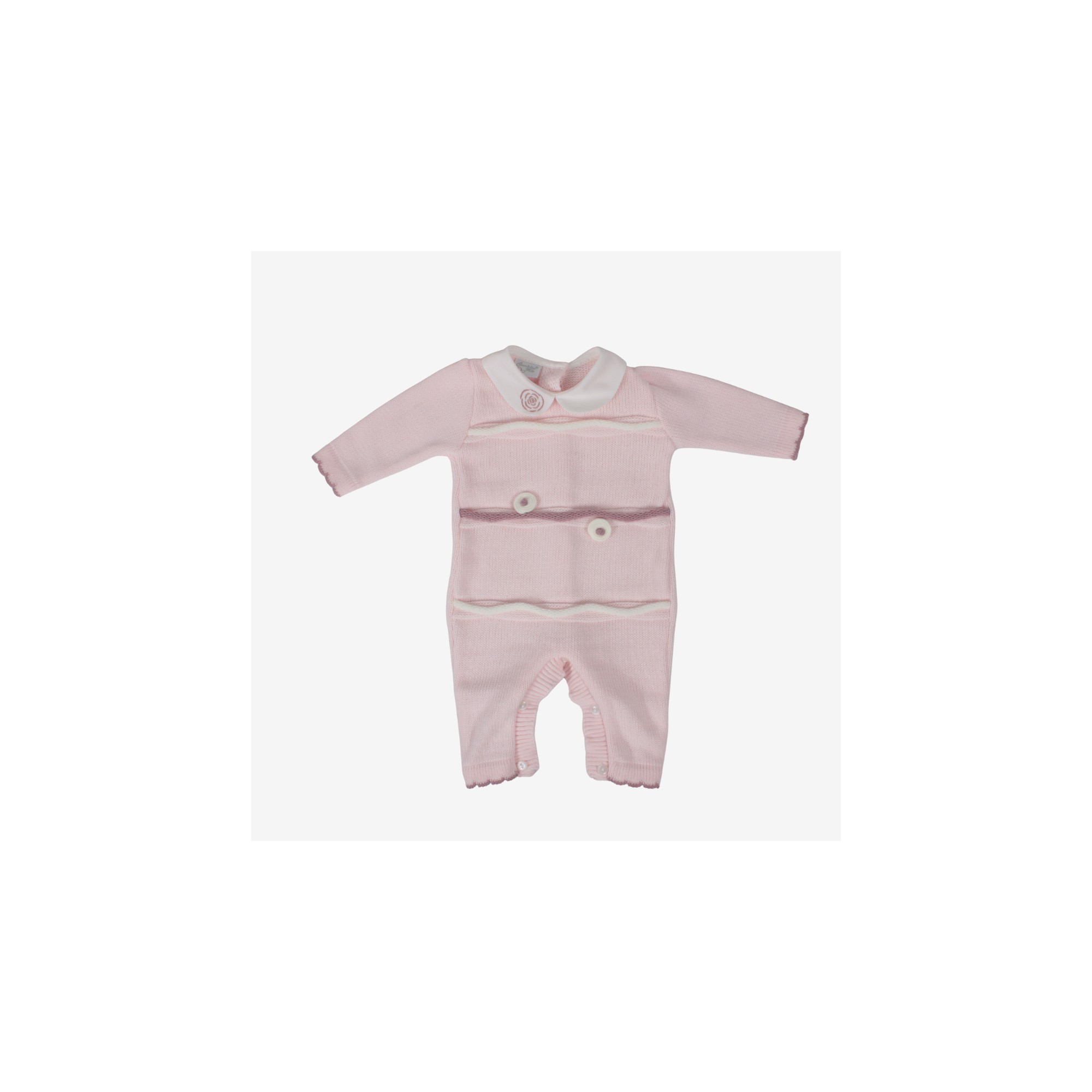 TUTINA IN LANA PER NEONATA CUORICINO MIO 5227