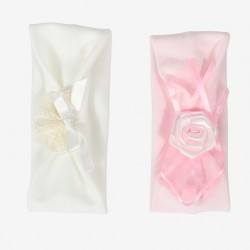 FASCETTE NEONATA BATTESIMALE CHE CHIC FSC03DIL