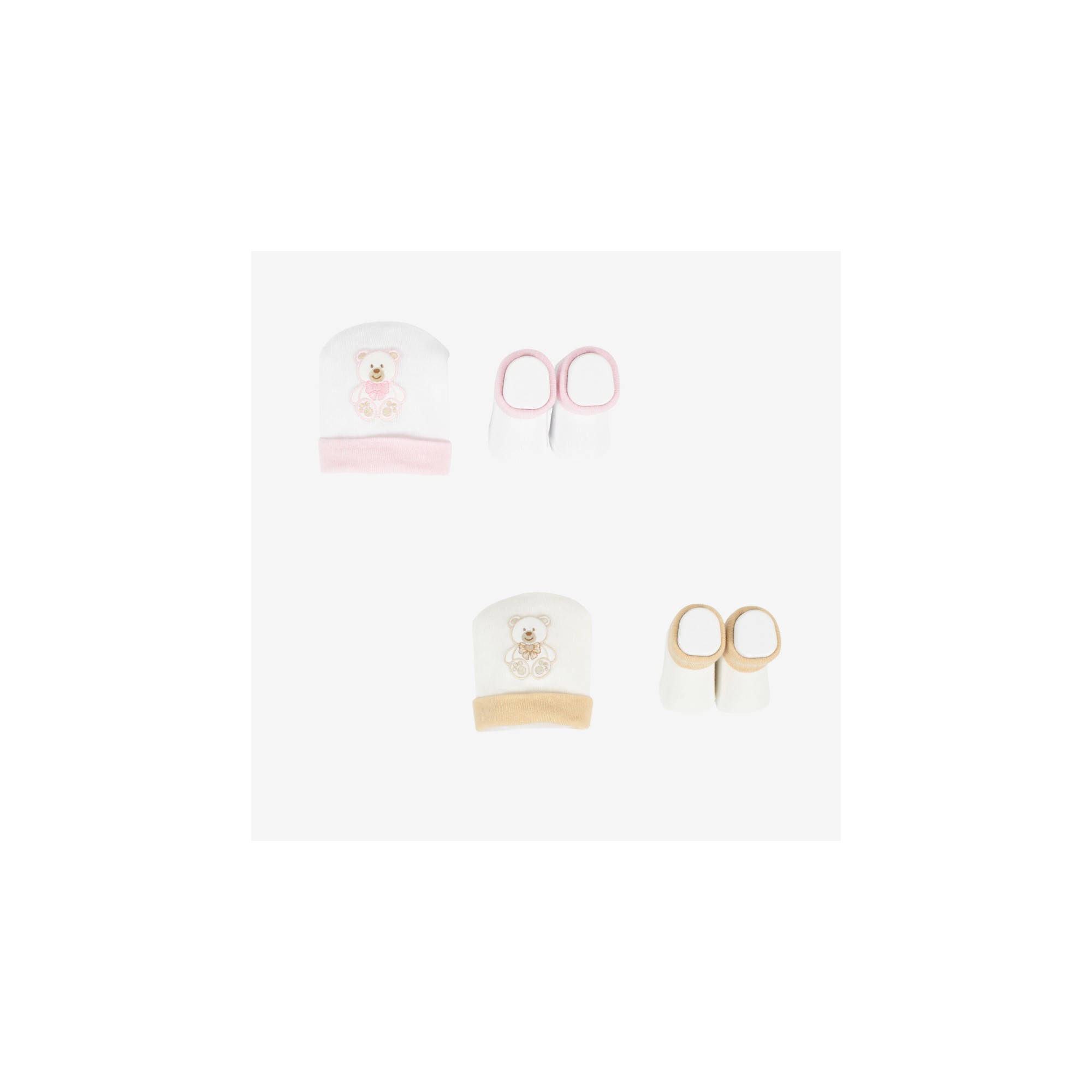 SCARPINE E CAPPELLINO NEONATO/NEONATA MAFER WSC8550