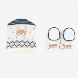 SCARPINE E CAPPELLINO NEONATO MAFER WSC8991