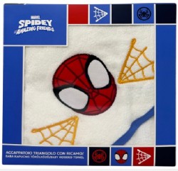 accappatoio spiderman neonato