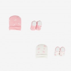 SCARPINE E CAPPELLINO NEONATO MAFER WSC8989