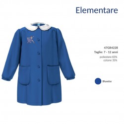 GREMBIULE SCUOLA ELEMENTARE FEMMINA SIGGI 47GR4228 BLT