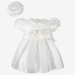 ABITO DA BATTESIMO NEONATA CON CAPPELLO BAW404 KLAIADI