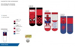 CALZINI ANTISCIVOLO BAMBINO SUNCITY SPIDERMAN HY06065