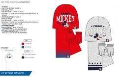 SET 3 PEZZI NEONATO SUNCITY TOPOLINO HY40013