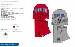 SET 3 PEZZI BAMBINO SUNCITY SPIDERMAN HY40016