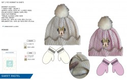 SET 2 PEZZI NEONATA SUNCITY MINNIE HY45023