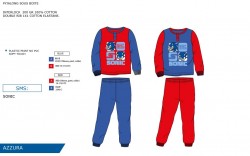 PIGIAMA LUNGO BAMBINO SONIC SUNCITY HY20083