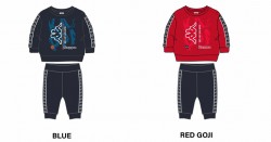 TUTA NEONATO KAPPA IN FELPA 8091T0009