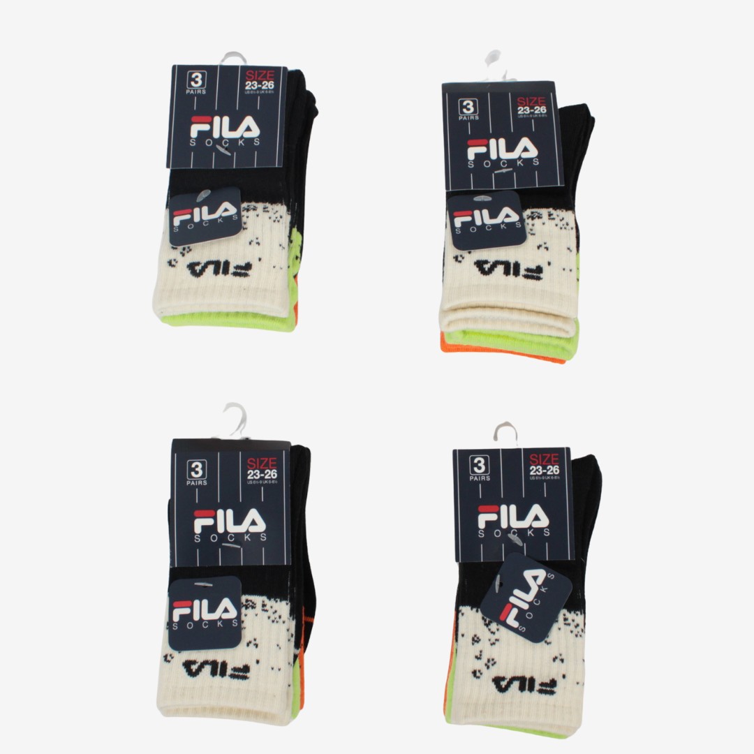 CALZINO BAMBINO IN COTONE FILA F8092 CALZINO BAMBINO IN COTONE FILA F8092