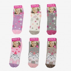 CALZINI ANTISCIVOLO BAMBINA MERITEX 4392