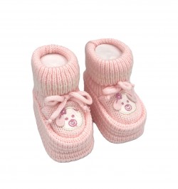 SCARPINA NEONATO/NEONATA IN LANA 1706 NANCY BABY