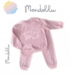 PIGIAMA LUNGO NEONATA MONDOBLU 07/706