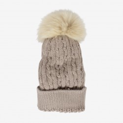 CAPPELLO CON PON PON BAMBINO/BAMBINA NANCY BABY 1831/A