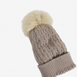 CAPPELLO CON PON PON BAMBINO/BAMBINA NANCY BABY 1831/A