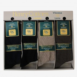 CALZA CORTA UOMO HENRY COTTONS HV11614