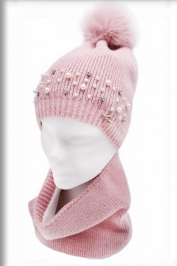 SET CAPPELLO E SCALDACOLLO BAMBINA GMV 71534