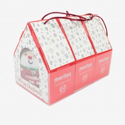 CALZINO ANTISCIVOLO NATALIZIO NEONATO MERITEX 4469N